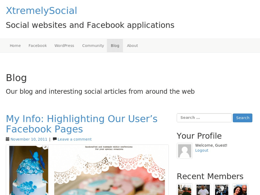 Flat Bootstrap Developer Screenshot