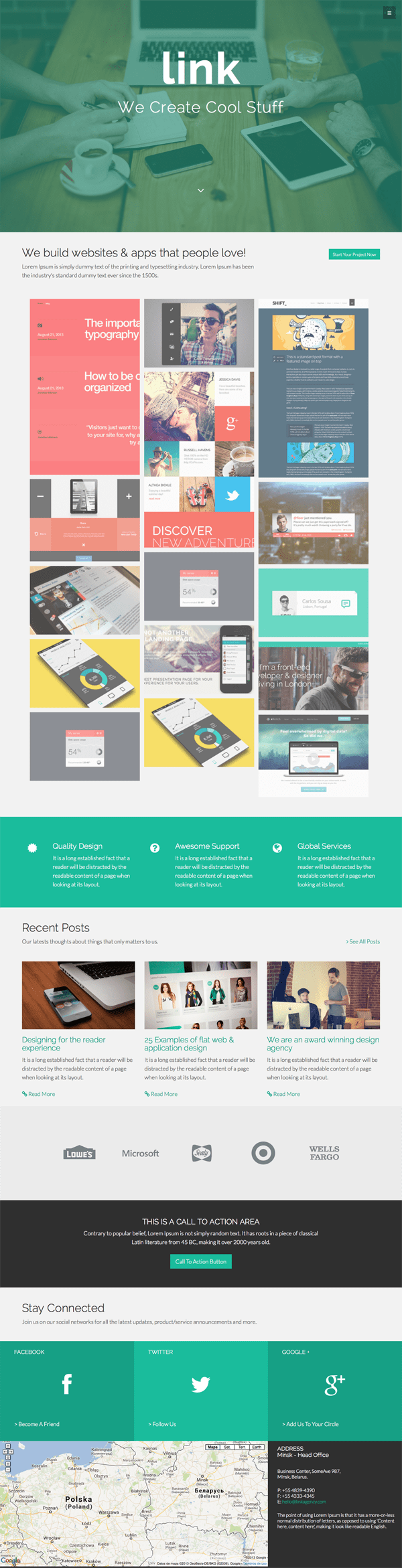 Link Theme Sample